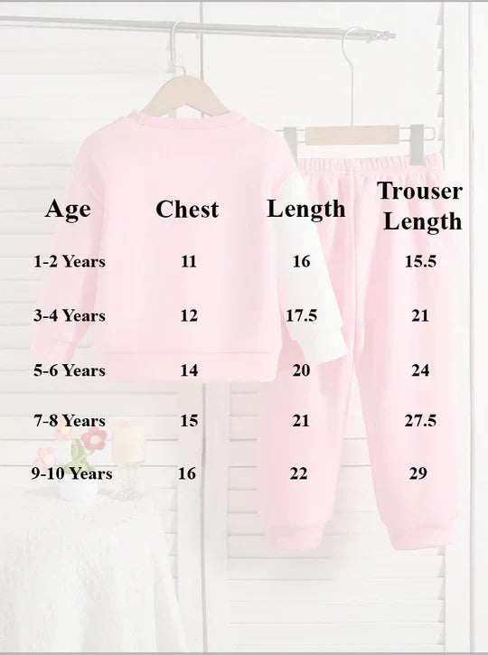 PINK HI MICKY KIDS WINTER TRACKSUIT