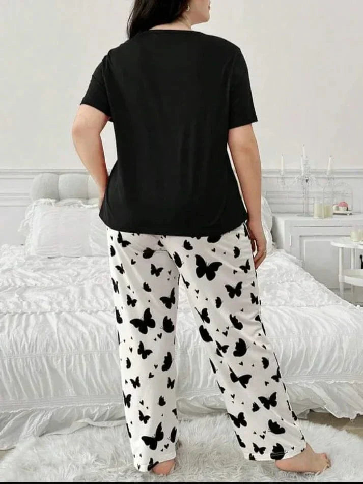 Butterfly Lounge Wear Set