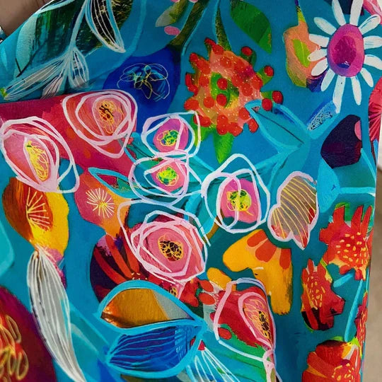 VIVID GARDEN CAPRI CORD-SET