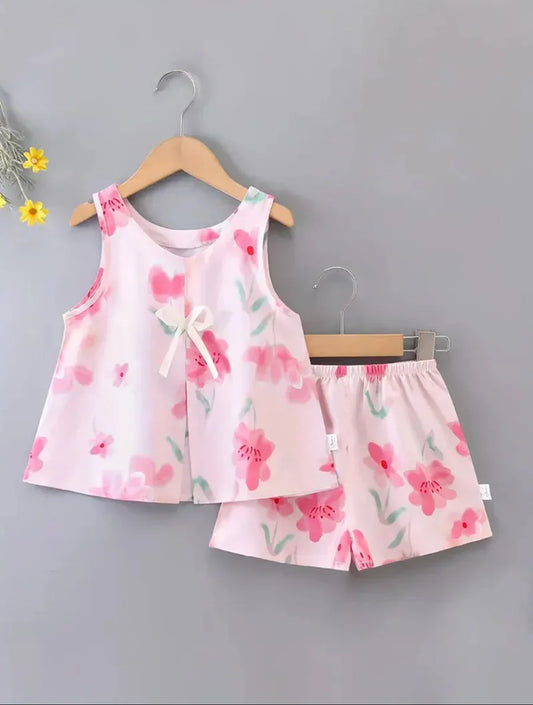 Two Piece Casual Summer Vest Set, Perfect for Outdoor
