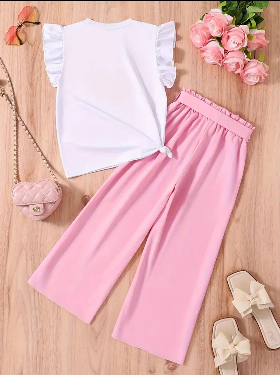 Pink Heart Top & Pants