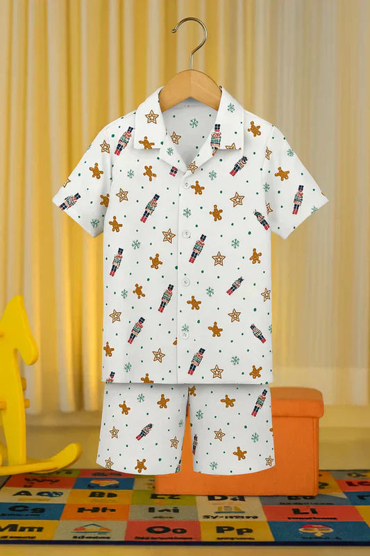 HOLIDAY MAGIC BOYS SHIRT & SHORTS
