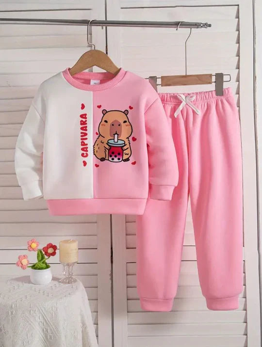 CAPIVARA HEART KIDS WINTER TRACKSUIT