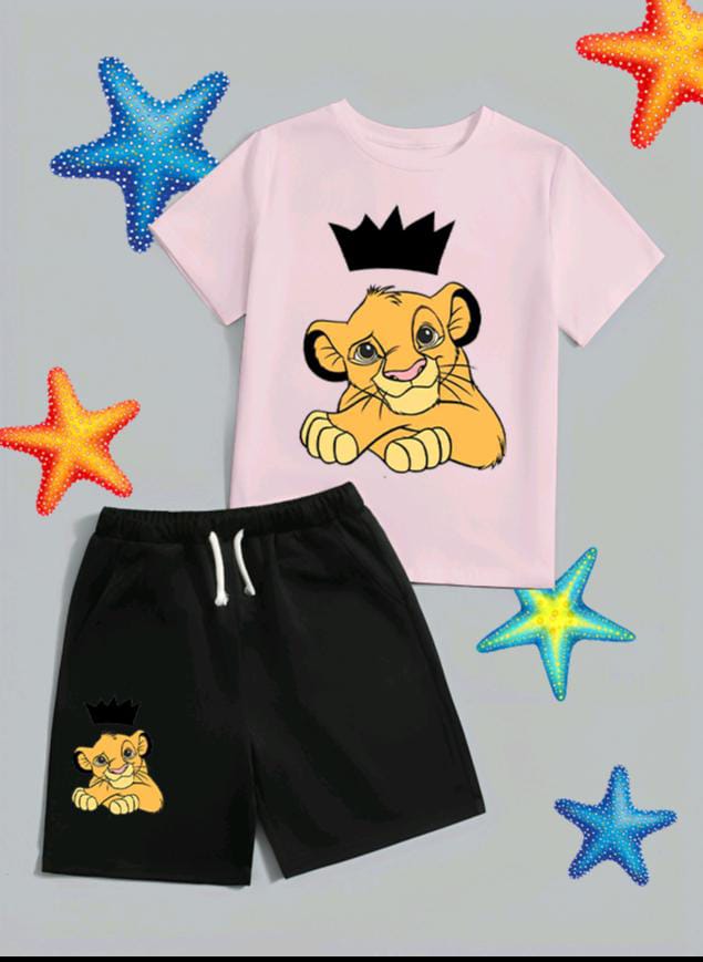 Mufasa Printed Short Wear
