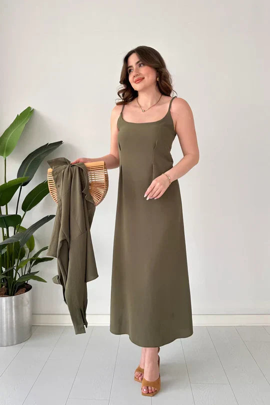 COMFORT KOREAN STYLE LONG KOTI MAXI 2 PIECE